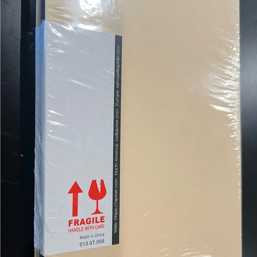 Apiker 3-Pack Glass Screen Protector Premium-factory SEALED